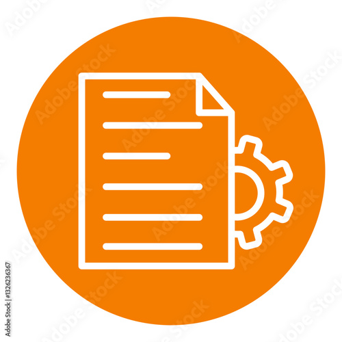 Project Setup Circle Icon