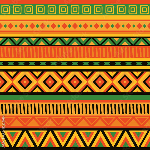 Black History Month and Juneteenth pattern, banner, poster and template design. A celebration of American history, African American Independence Day design. Poster, banner, card template