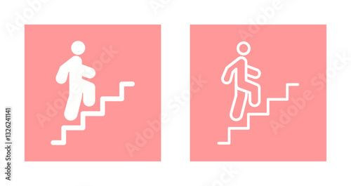 Career Ladder Icon Design
