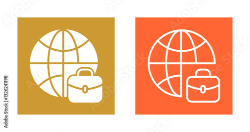 International Job Icon Design