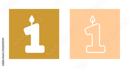 Age Number Icon Design
