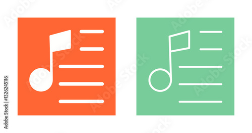 Party Playlist Icon Design