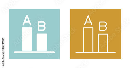 AB Testing Icon Design