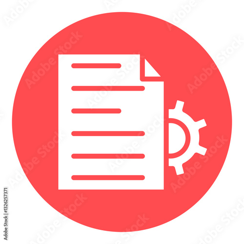 Project Setup Circle Icon