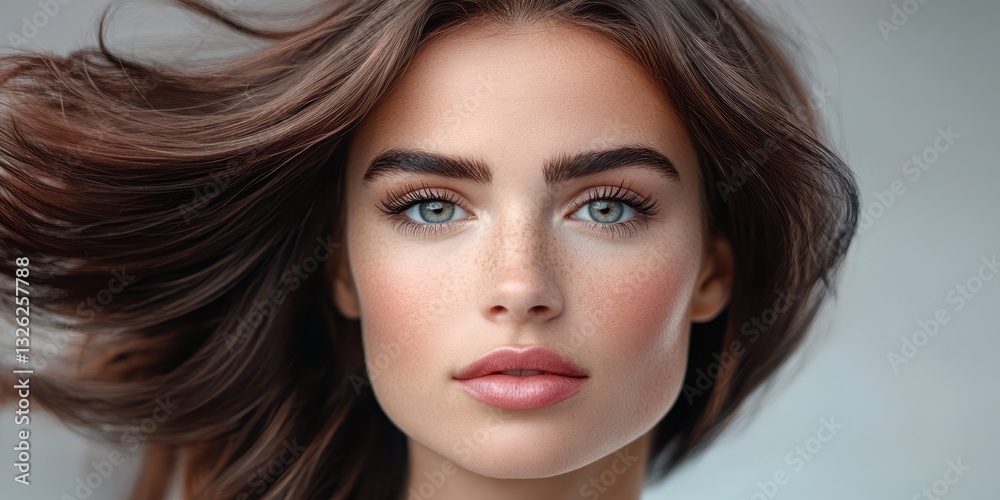 Fototapeta premium Rich hair banner