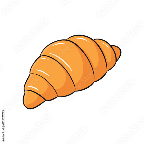 croissant food.