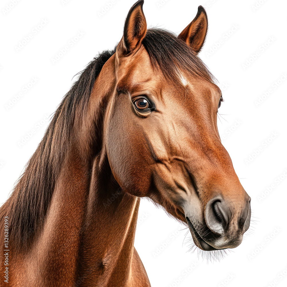 Obraz premium horse isolated on transparent background