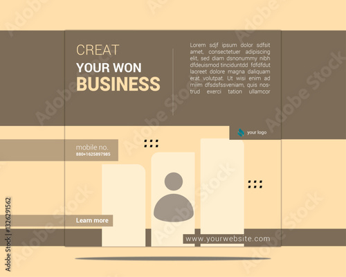 creat your won business social media post