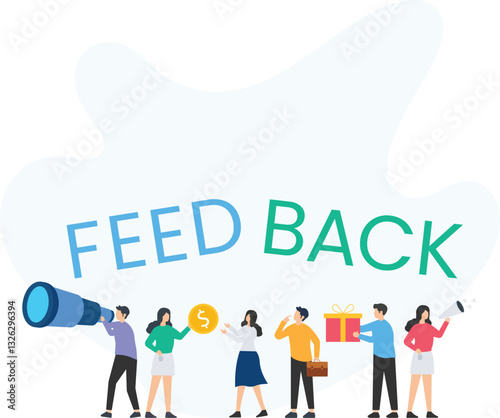 Customer feedback or user reviews, product ratings or service evaluations, customer opinions or user testimonials, online surveys or feedback forms, constructive criticism or improvement suggestions, 