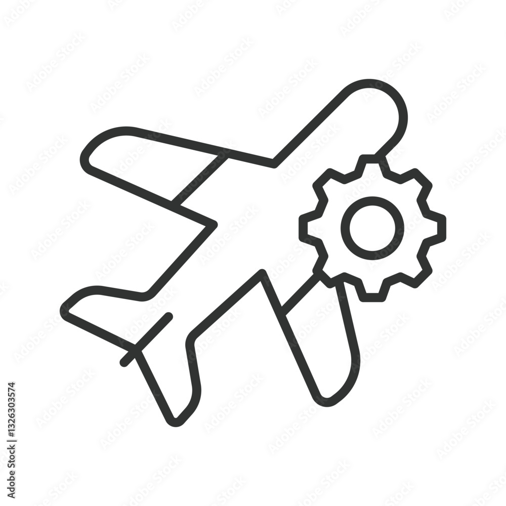 Aviation, icon in line design. Aviation, aircraft, airplane, aerospace, flight, aviation industry, air travel, aviation technology on white background vector. Aviation, editable stroke icon Aviation, icon in line design. Aviation, aircraft, airplane, aerospace, flight, aviation industry, air travel, aviation technology on white background vector. Aviation, editable stroke icon