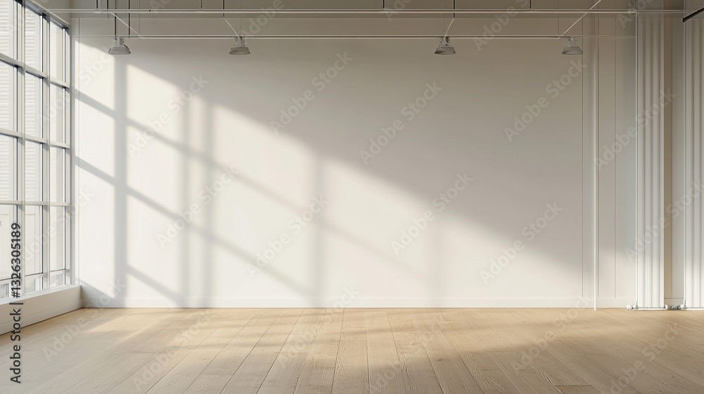 Empty room mockup. Empty room mockup.