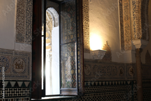 interior of the arabian palace