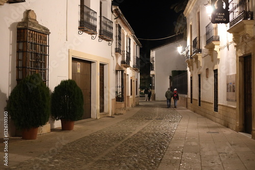 narrow street in the old town