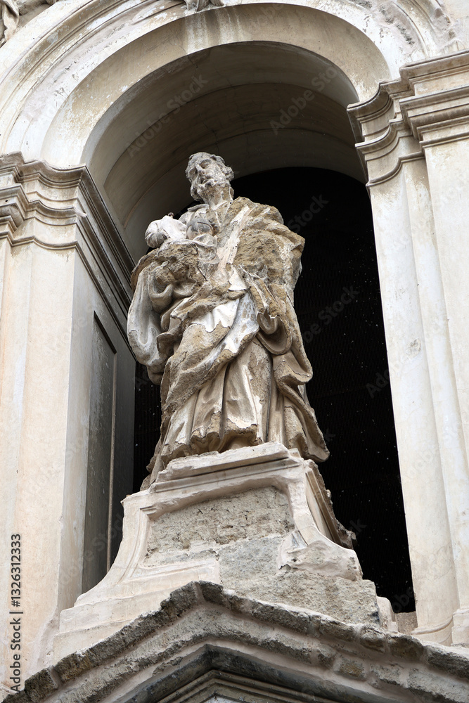 Fototapeta premium San Giuseppe delle scalze statua