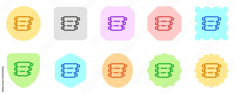 Editable ribs bbq vector icon. Part of a big icon set family. Perfect for web and app interfaces, presentations, infographics, etc Editable ribs bbq vector icon. Part of a big icon set family. Perfect for web and app interfaces, presentations, infographics, etc