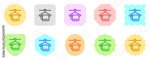 Editable towel vector icon. Part of a big icon set family. Perfect for web and app interfaces, presentations, infographics, etc