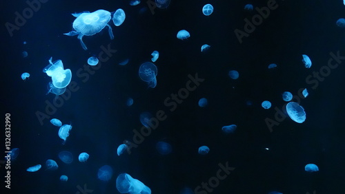 水族館のクラゲ