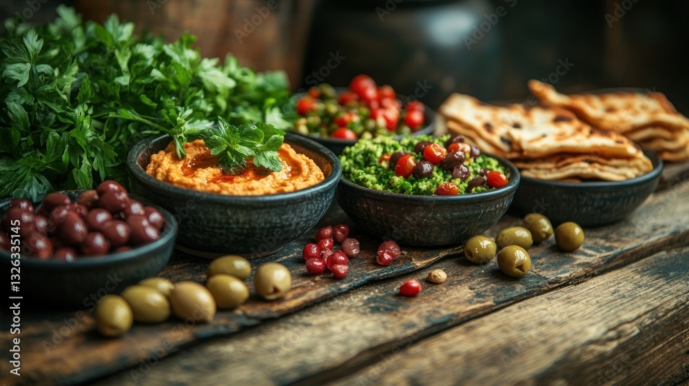 Mediterranean Mezze Platter: A Culinary Delight Mediterranean Mezze Platter: A Culinary Delight