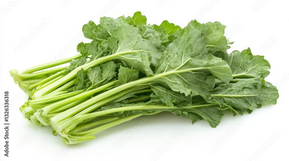 A bunch of green vegetables, including celery and spinach A bunch of green vegetables, including celery and spinach