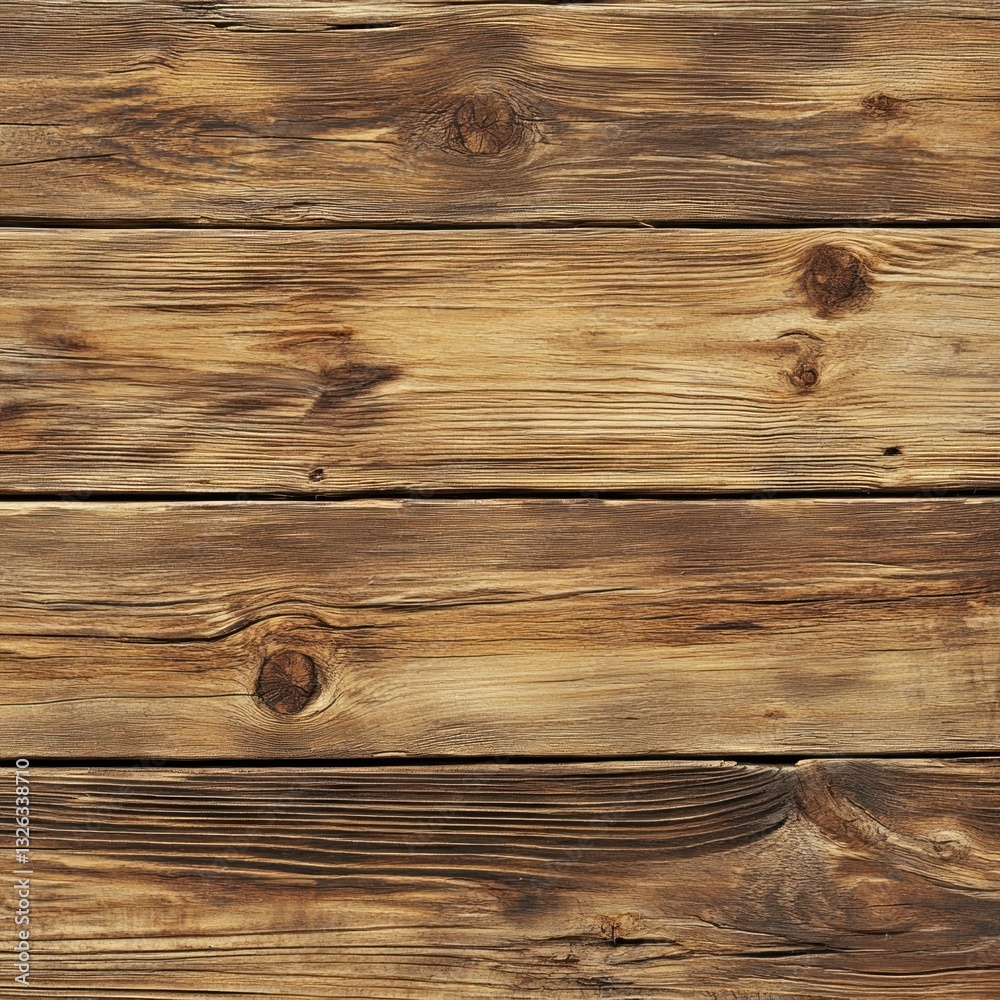 Naklejka premium Rustic brown wood planks texture background.