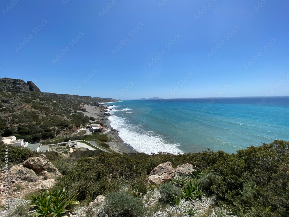 Mountain, sea and sky Mountain, sea and sky