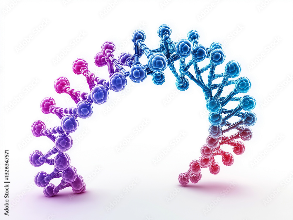 Molecular structure representation laboratory 3d visualization scientific environment close-up view dna concept Molecular structure representation laboratory 3d visualization scientific environment close-up view dna concept