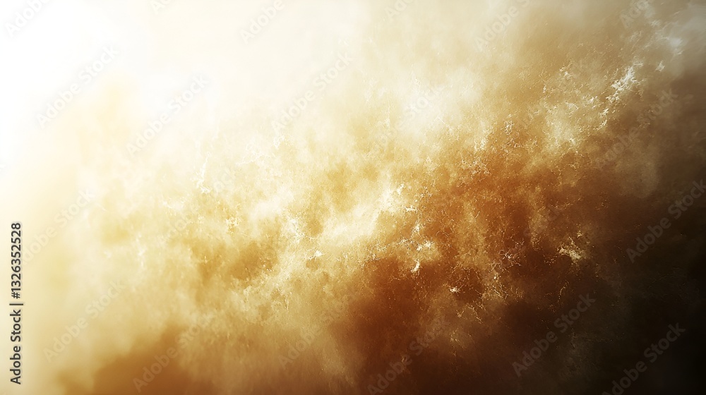 Abstract cosmic nebula, fiery celestial clouds, space