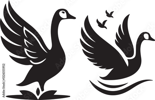 vector illustration of a dove