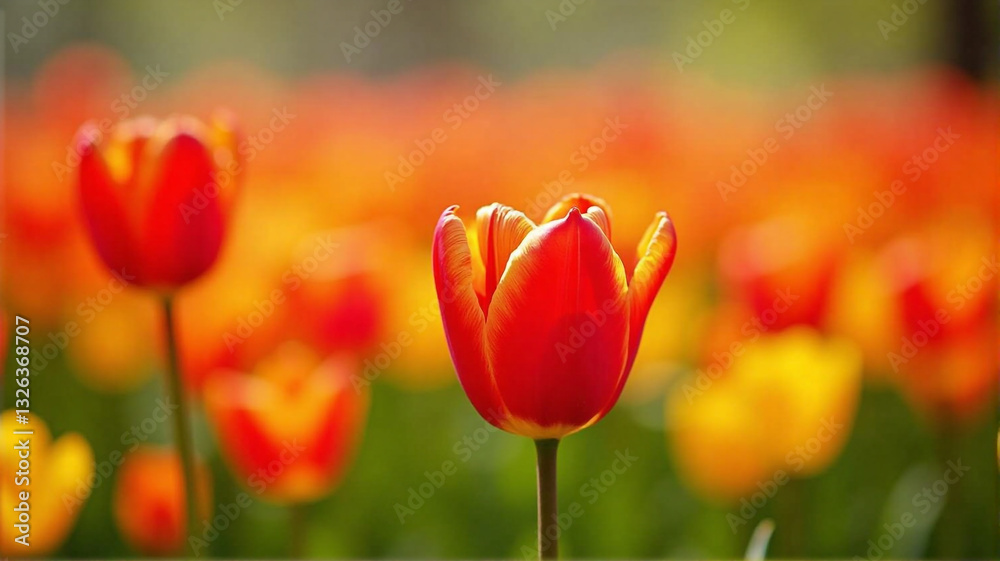 red and yellow tulips red and yellow tulips