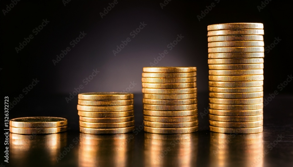 A visual representation of prosperity in a high-tech realm. A visual representation of prosperity in a high-tech realm.
