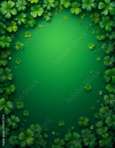 st patricks day greeting card background