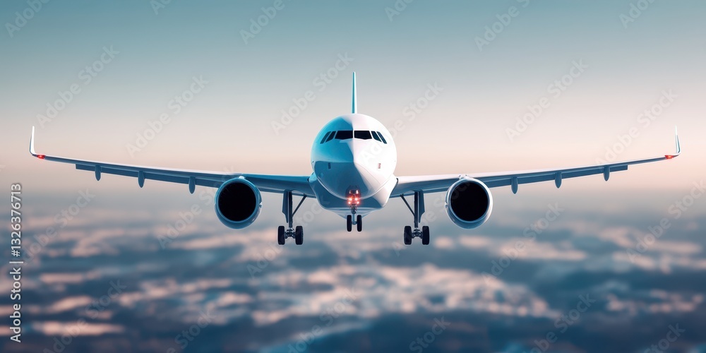 Obraz premium Airplane banner