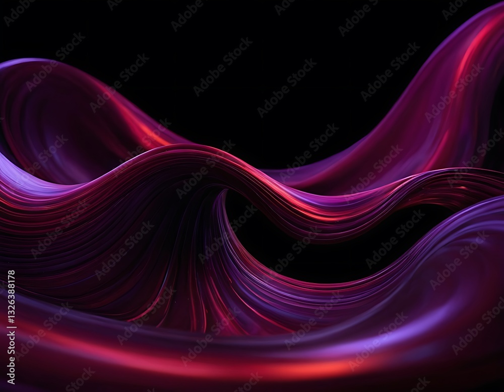 Obraz premium abstract purple wave background
