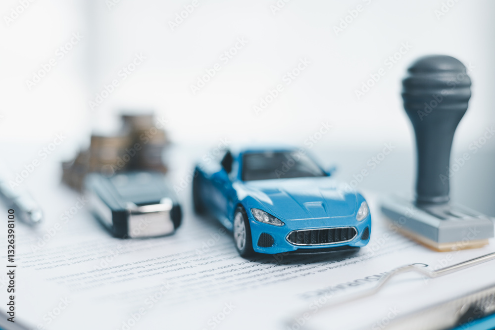 Approved car loan application with car key, rubber stamp and calculator concept. financial document on wooden table. Asset approval purchases to buy car. Ideas for car buying checklist loan tax Approved car loan application with car key, rubber stamp and calculator concept. financial document on wooden table. Asset approval purchases to buy car. Ideas for car buying checklist loan tax