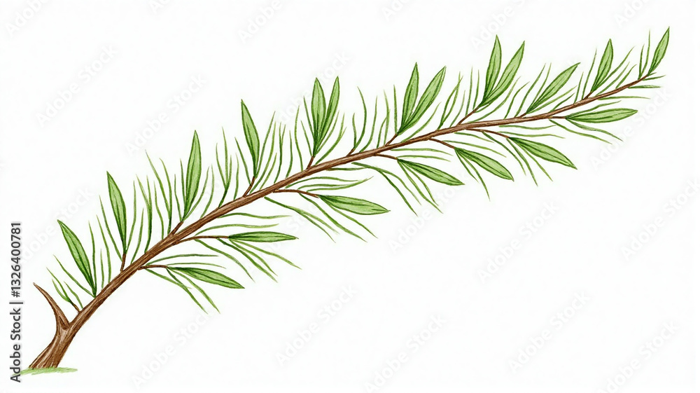 branch of pine branch of pine