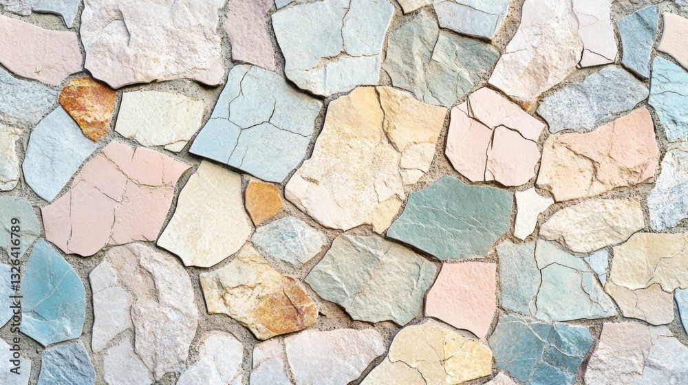 Obraz premium Pastel Stone Mosaic 