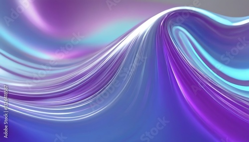 Abstract background with dynamic flowing light waves in shades of blue Background and purple Background, Vibrant and futuristic design. 3d render,Abstract background with dynamic,16