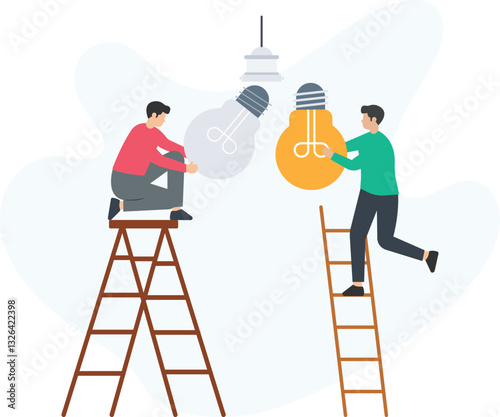 Change ideas and innovative thinking, change ideas or strategic adjustments, creative change and transformation, change ideas and problem-solving, fresh perspectives or new approaches