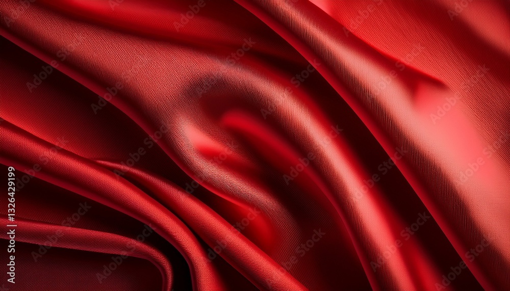 Obraz premium red silk background