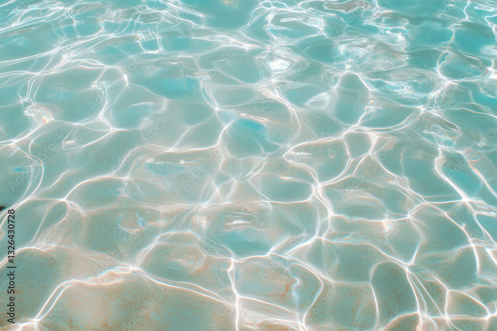 Fototapeta premium Sunlit Water Reflections