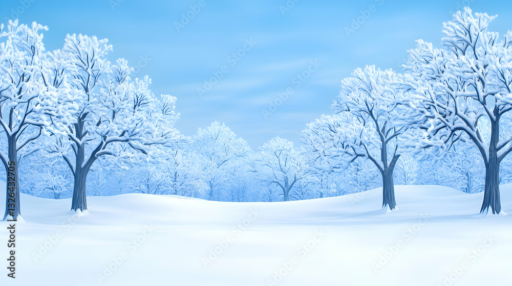 Winter wonderland landscape (3)
