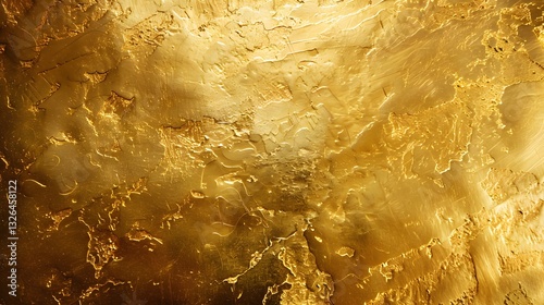 Wallpaper Mural A gold wall with a gold texture Torontodigital.ca