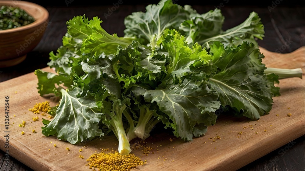 Vibrant Mustard Greens: Nature's Nutrient Powerhouse Vibrant Mustard Greens: Nature's Nutrient Powerhouse