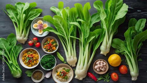 Vibrant Mustard Greens: Nature's Nutrient Powerhouse