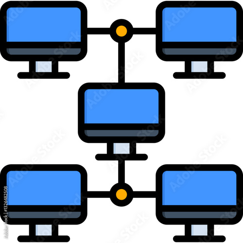 Computer Network Icon