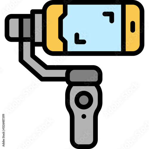 gimbal filled outline icon