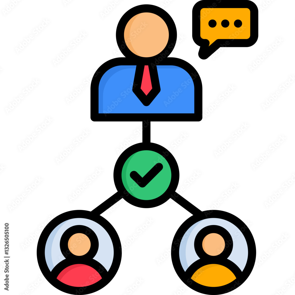 Task Delegation Icon Task Delegation Icon