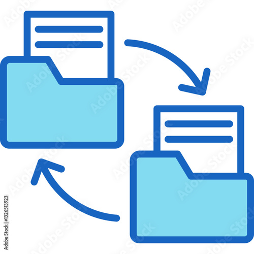 File Transfer Icon