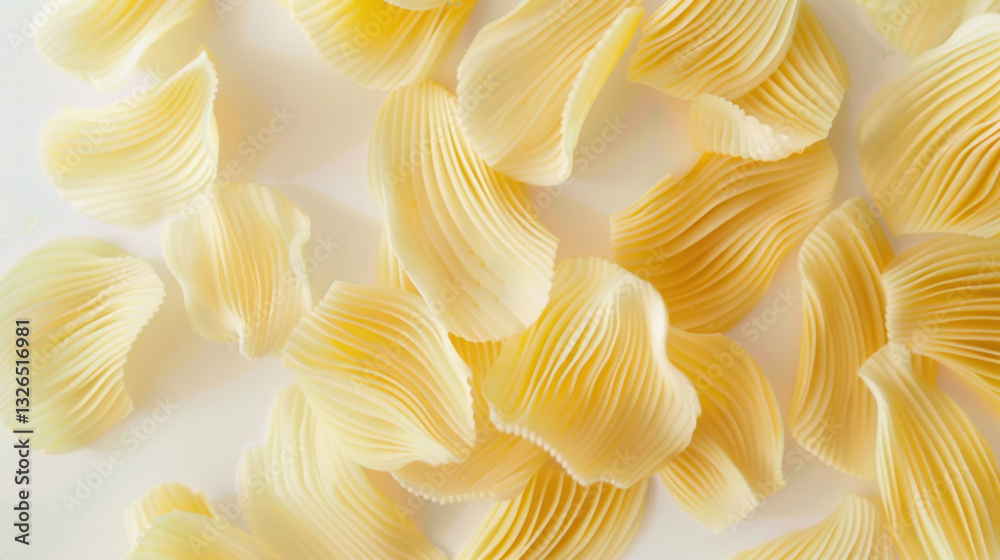 potato chips isolated on white potato chips isolated on white