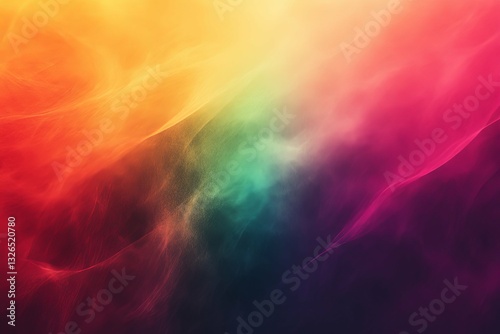 An abstract artistic visual displaying varied colors and flowing textures